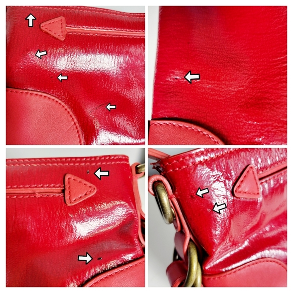 🔥NWT Donald J Pliner Patent Leather Wristlet Clutch - Picture 16 of 16